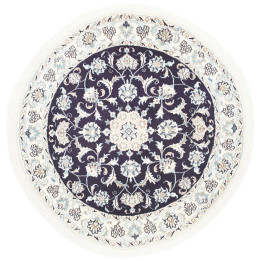Tappeto Originale Nain Kashmar Persia 130x134 B