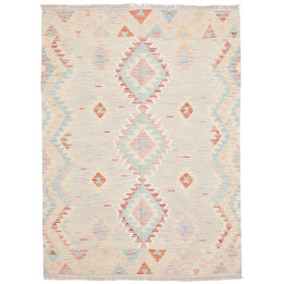 Tappeto Originale Kilim Afghanistan 142x198 Gri