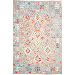 Hand Made Rug Kilim Afghanistan 202x304 Light B