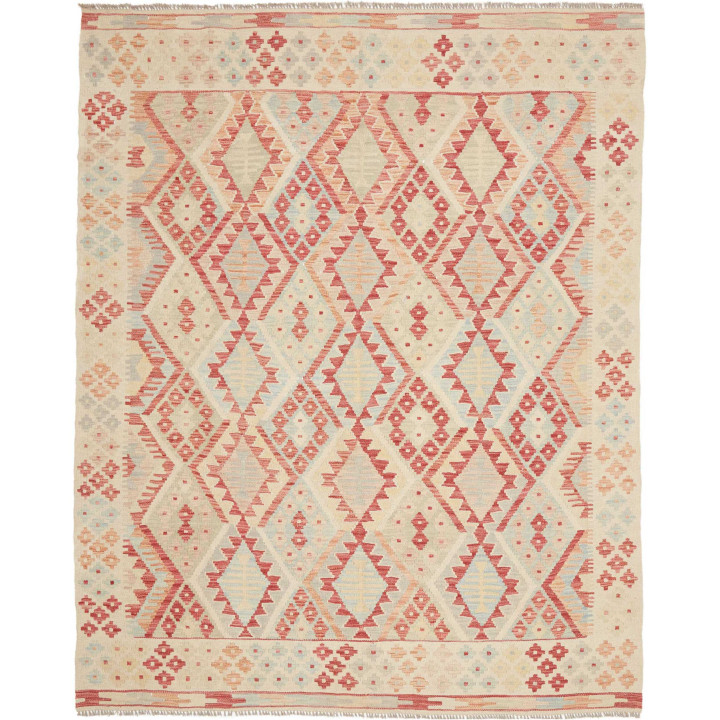 Hand Made Rug Kilim Afghanistan 187x227 Ivory R