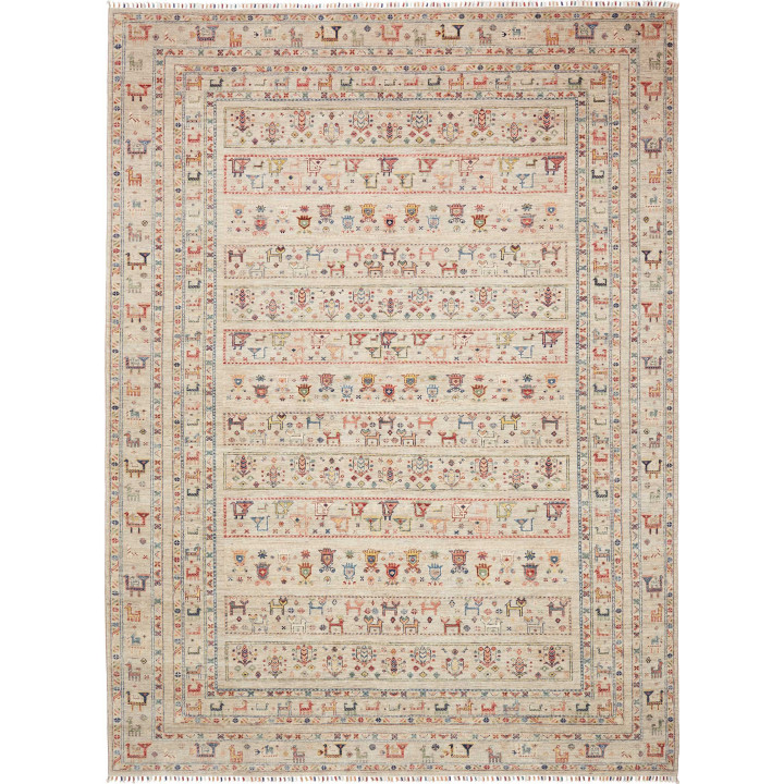 Hand Made Rug Istintia Pakistan 253x344 Beige M