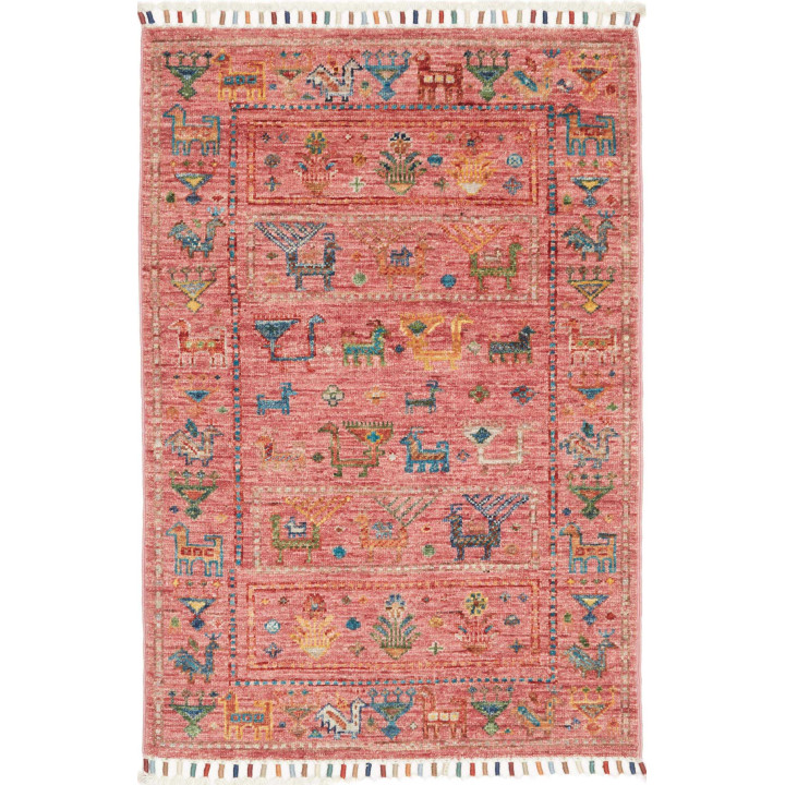 Hand Made Rug Istintia Pakistan 61x91 Antique P