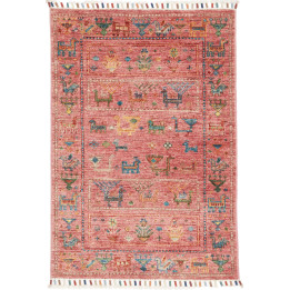 Hand Made Rug Istintia Pakistan 64x89 Red Multi