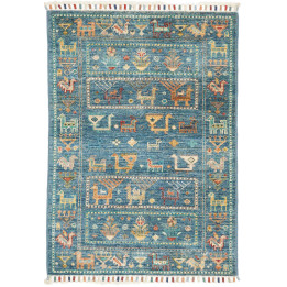 Tappeto Originale Istintia Pakistan 64x89 Blu P
