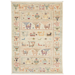 Hand Made Rug Istintia Pakistan 66x94 Beige Mul