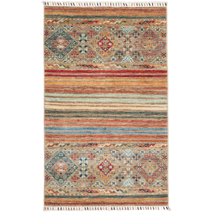Hand Made Rug Istintia Pakistan 79x130 Beige Mu
