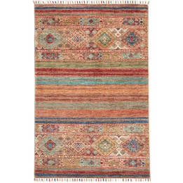 Hand Made Rug Istintia Pakistan 81x122 Brick Re