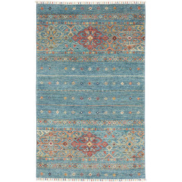 Tappeto Originale Istintia Pakistan 99x160 Blu