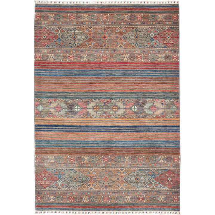 Hand Made Rug Istintia Pakistan 168x239 Gray Ru