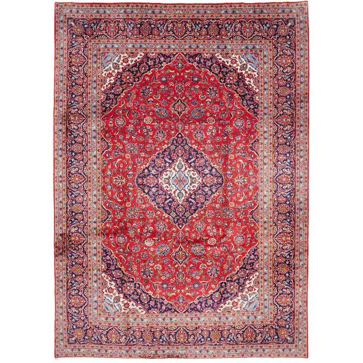 Hand Made Rug Ardakan Persia 242x343 Red Dark B