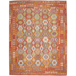 Hand Made Rug Kilim Afghanistan 276x345 Rust Mu
