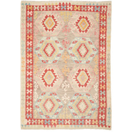 Hand Made Rug Kilim Afghanistan 176x246 Beige R