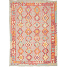 Tappeto Originale Kilim Afghanistan 177x246 Gri