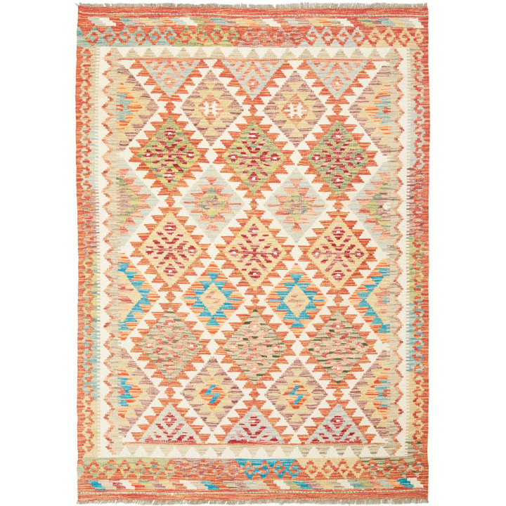 Tappeto Originale Kilim Afghanistan 127x183 Ara
