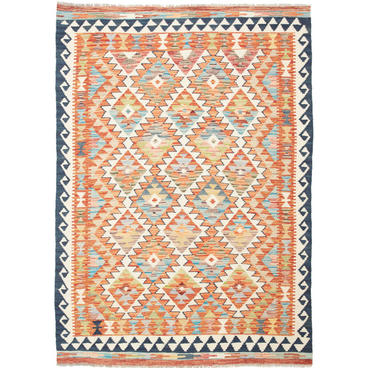 Tappeto Originale Kilim Afghanistan 126x180 Ara