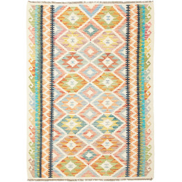 Hand Made Rug Kilim Afghanistan 125x174 Multico