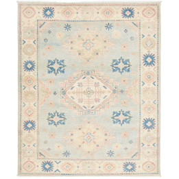 Hand Made Rug Kazak Afghanistan 151x185 Light B