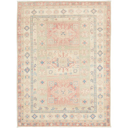 Hand Made Rug Kazak Afghanistan 155x209 Beige P