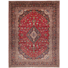 Hand Made Rug Ardakan Persia 303x393 Red Dark B