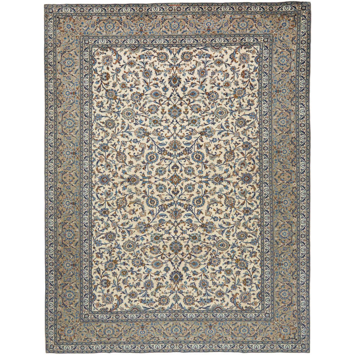Tappeto Originale Kashan Persia 300x410 Avorio