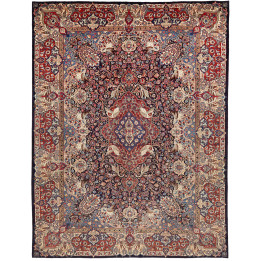 Tappeto Originale Kashamr Zirkhaki Persia 307x3