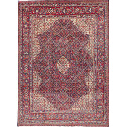 Tappeto Originale Sarough Persia 247x340 Rosso