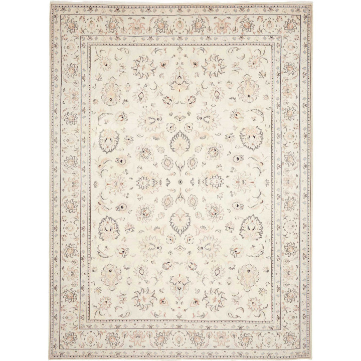Hand Made Rug Kashmar Persia 298x400 Ivory Ligh