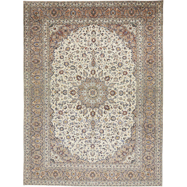 Tappeto Originale Kashan Persia 295x392 Beige A