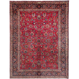 Tappeto Originale Mashad Persia 313x410 Rosso B