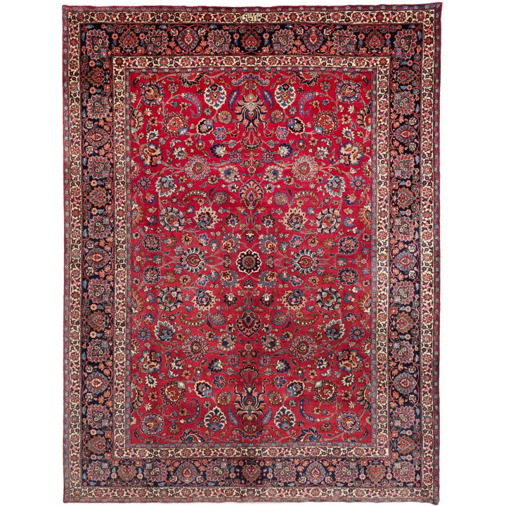 Tappeto Originale Mashad Persia 313x410 Rosso B