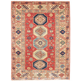 Tappeto Originale Kazak Fine Pakistan 136x189 R
