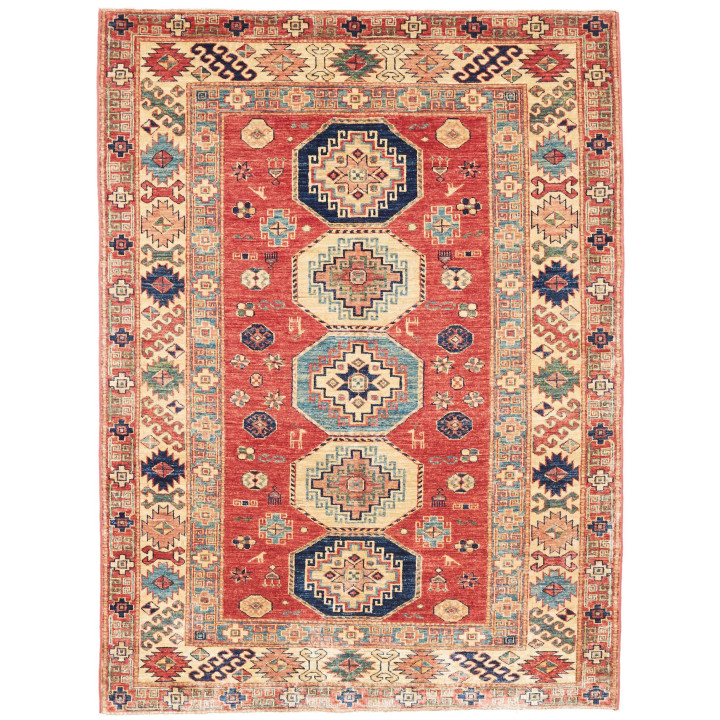 Tappeto Originale Kazak Fine Pakistan 136x189 R