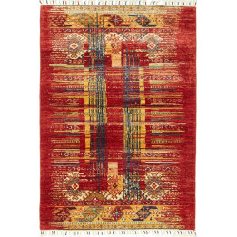 Hand Made Rug Gabbeh Nova Pakistan 94x150 Red O