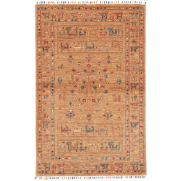 Hand Made Rug Istintia Pakistan 97x152 Brown Mu
