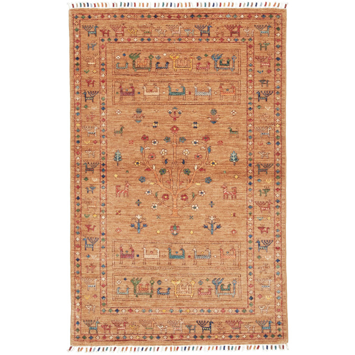 Hand Made Rug Istintia Pakistan 97x152 Brown Mu