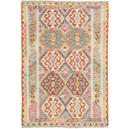 Hand Made Rug Kilim Afghanistan 123x179 Beige O