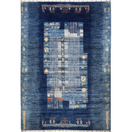 Hand Made Rug Gabbeh Nova Pakistan 213x299 Dark