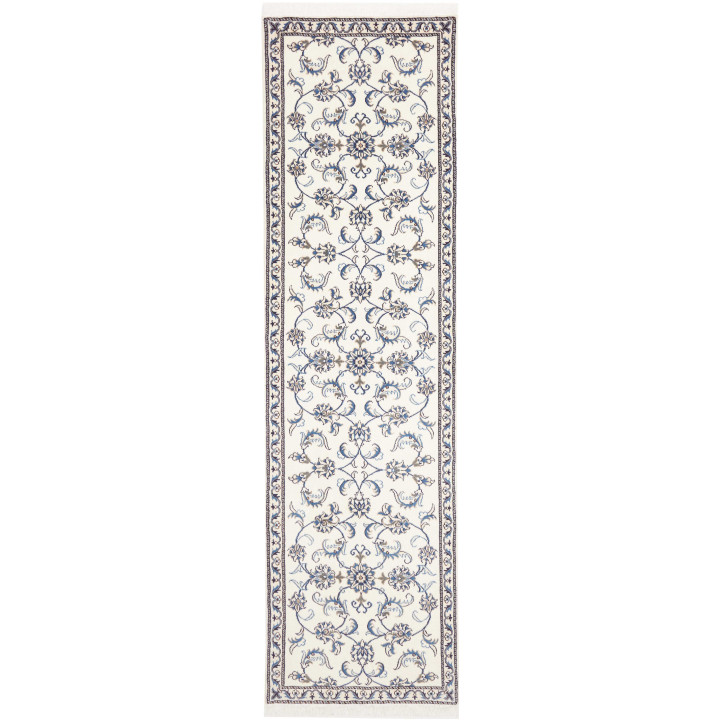 Tappeto Originale Nain Kashmar Persia 80x295 Av