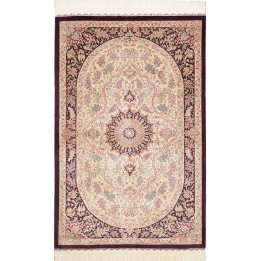 Tappeto Originale Ghom Seta Persia 79x122 Borgo