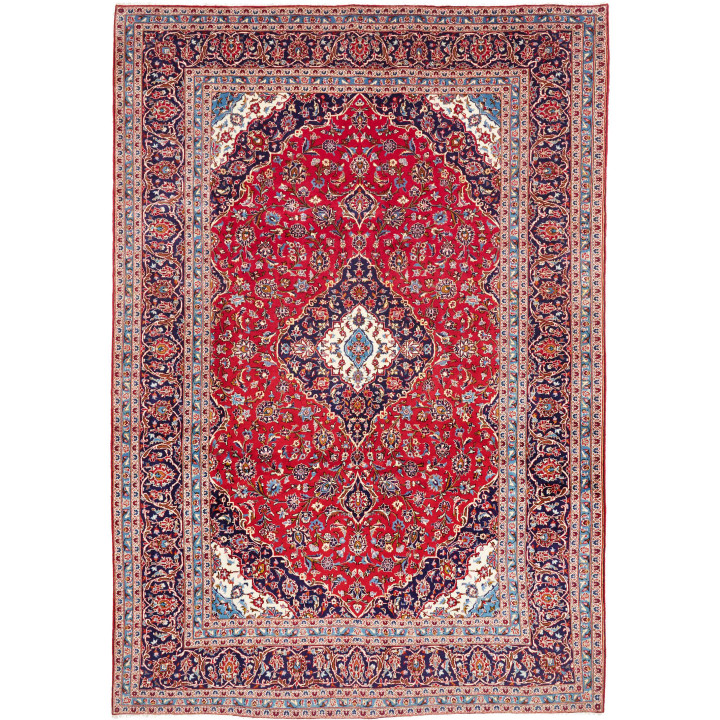 Hand Made Rug Ardakan Persia 247x355 Red Dark B