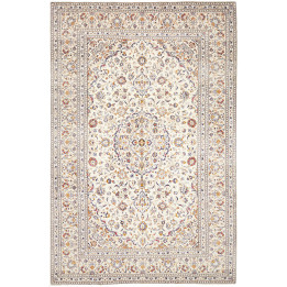 Tappeto Originale Kashan Persia 205x312 Avorio