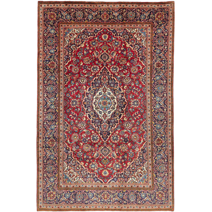 Hand Made Rug Ardakan Persia 195x303 Dark Red M