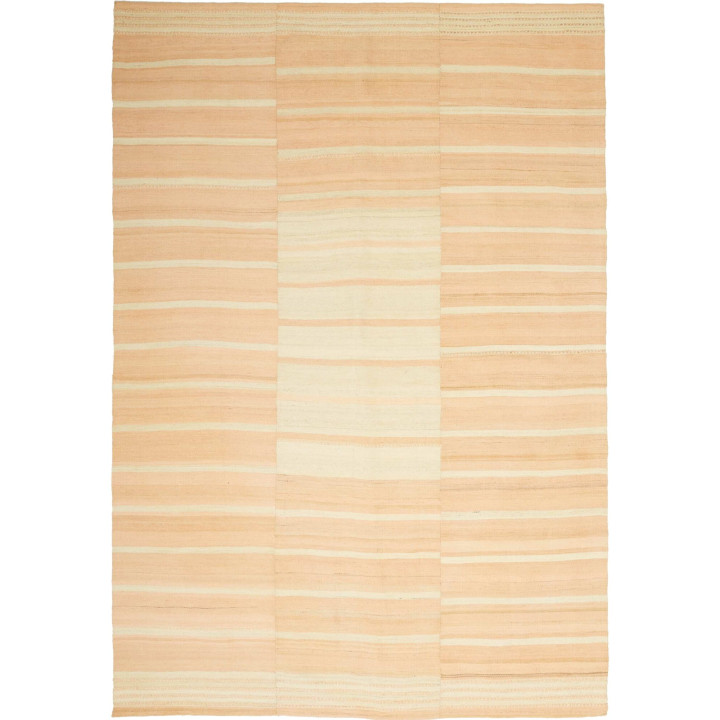 Hand Made Rug Modern Kilim Persia 159x229 Beige