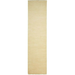 Hand Made Rug Essenzia Pakistan 76x296 Beige Iv