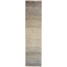 Hand Made Rug Essenzia Pakistan 77x309 Taupe Gr