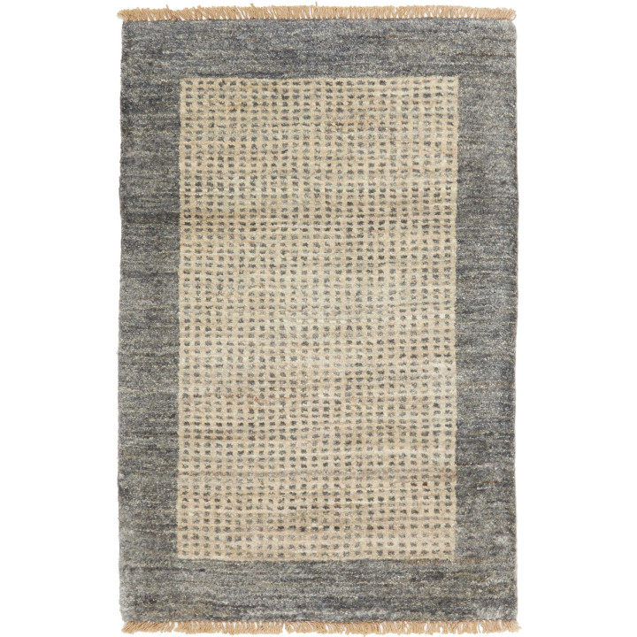 Hand Made Rug Essenzia Pakistan 61x92 Grey Ivor