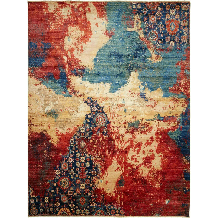 Tappeto Originale Vintage Erased Pakistan 272x3
