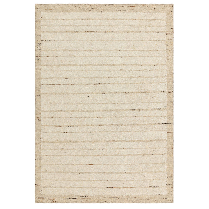 Tappeto Napa geometrico beige e crema con sfumat