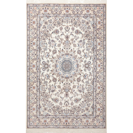 Nain 9la 135x210 Cm Nain 9la, Persia, Hand-carded Wool And