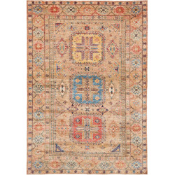 Rug Kazak Fine Pakistan 170x243 Beige Ochre